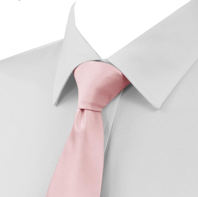 Trilece Ties for Men - Men's Solid Color Ties - Formal Neckties for Men - Neck Tie for Man - Image 3